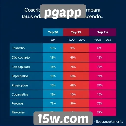 Comparação entre pgapp e concorrentes no mercado